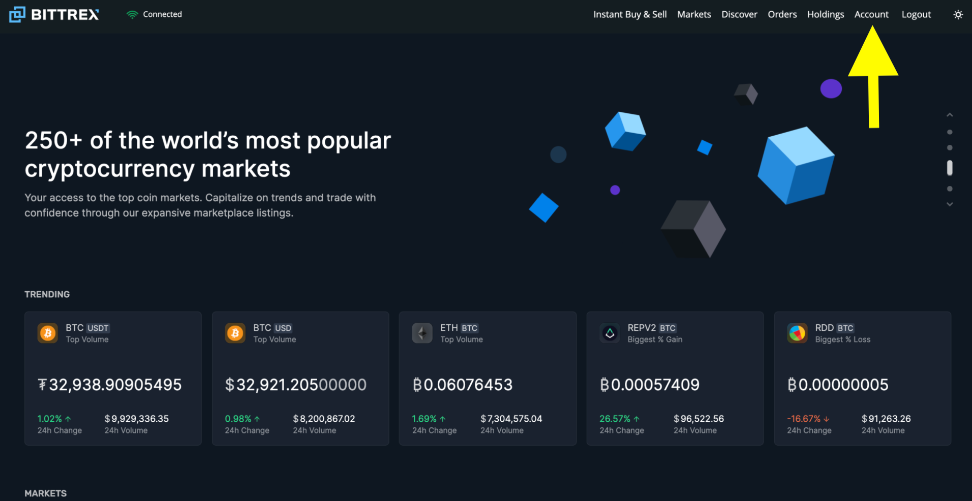 bittrex api btc-2give