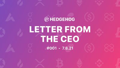 Letter #1 from the CEO